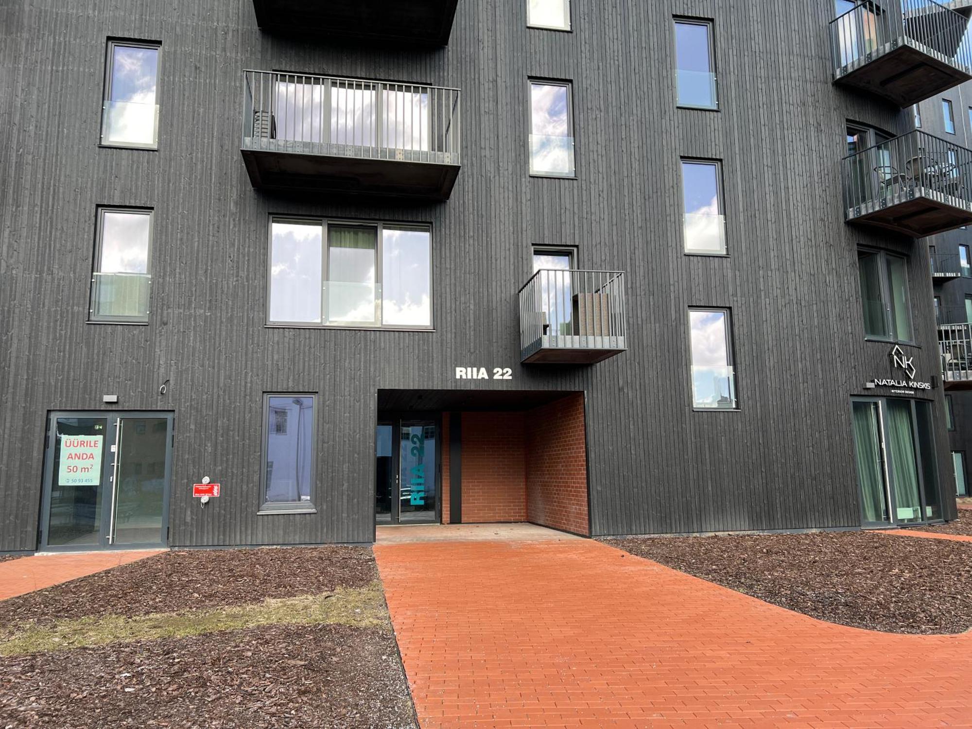 Korter Riia 22 Tartu Buitenkant foto